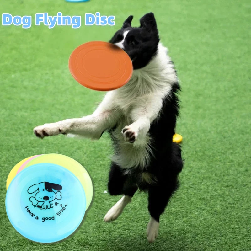 Soft Silicone Flying Disc Dog Toy